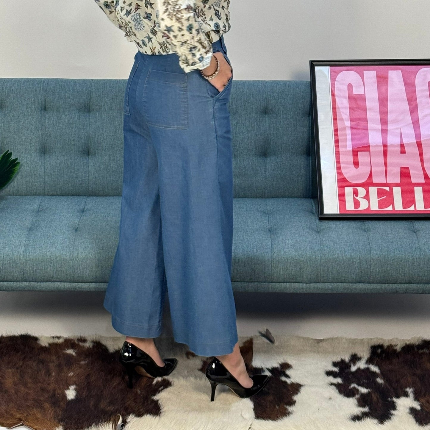 Panta palazzo simi Jeans